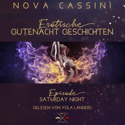 Das Buch “Saturday Night - Erotische Gutenacht Geschichten, Band 6 (ungekürzt) – Nova Cassini” online hören