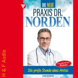 Das Buch “Die große Stunde eines Arztes - Die neue Praxis Dr. Norden, Band 46 (ungekürzt) – Carmen von Lindenau” online hören