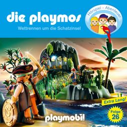 Das Buch “Die Playmos - Das Original Playmobil Hörspiel, Folge 26: Wettrennen um die Schatzinsel – Florian Fickel, Rudolf K. Wernicke” online hören