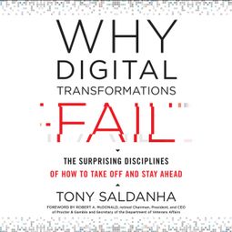 Das Buch “Why Digital Transformations Fail - The Surprising Disciplines of How to Take Off and Stay Ahead (Unabridged) – Tony Saldanha” online hören