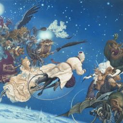Слушать аудиокнигу онлайн «Ночь перед Рождеством – Николай Гоголь»