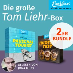 Das Buch “Die große Tom Liehr-Box - Idiotentest + Pauschaltourist (ungekürzt) – Tom Liehr” online hören