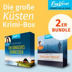 Das Buch “Die große Küsten Krimi-Box - Ein dänisches Verbrechen: Gitte Madsen ermittelt + Tod in der Marsch: Hinterm Deich Krimi (ungekürzt) – Frida Gronover, Hannes Nygaard” online hören
