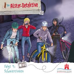 Das Buch “Die Alster-Detektive, Folge 4: Schmierfinken (Ungekürzt) – Katrin Wiegand, Kai Schwind” online hören