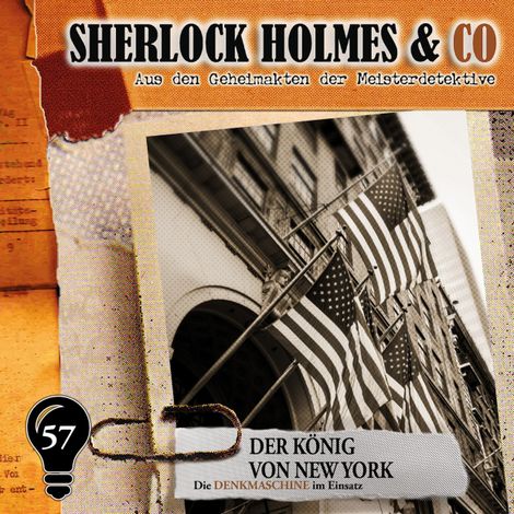 Hörbüch “Sherlock Holmes & Co, Folge 57: Der König von New York – Markus Duschek”