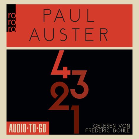 Hörbüch “4 3 2 1 (ungekürzt) – Paul Auster”
