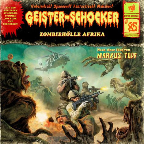 Hörbüch “Geister-Schocker, Folge 85: Zombie-Hölle Afrika – Markus Topf”