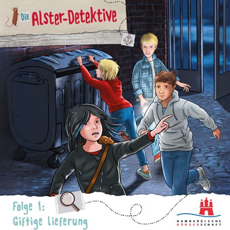 Hörbüch “Die Alster-Detektive, Folge 1: Giftige Lieferung (Ungekürzt) – Katrin Wiegand, Kai Schwind”