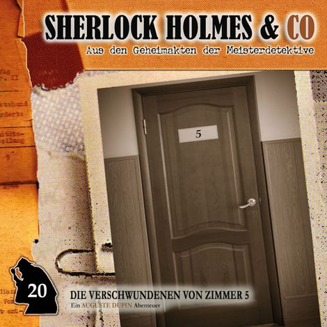 Hörbüch “Sherlock Holmes & Co, Folge 20: Die Verschwundenen von Zimmer 5 – Thomas Tippner”
