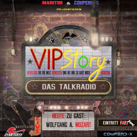 Hörbüch “VIPStory - Das Talkradio, Folge 10: Wolfgang Amadeus Mozart – Volker Führer”