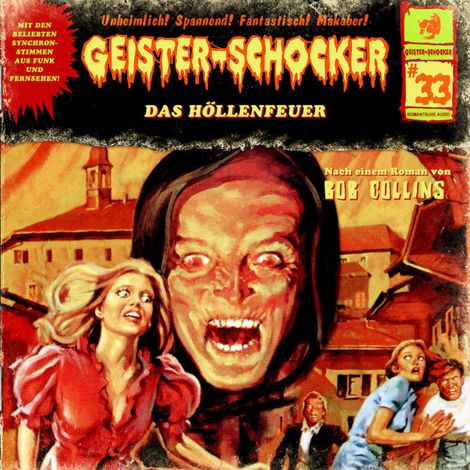 Hörbüch “Geister-Schocker, Folge 33: Das Höllenfeuer – Bob Collins”