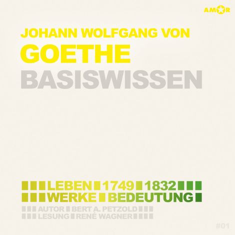 Hörbüch “Johann Wolfgang von Goethe (1749-1832) - Leben, Werk, Bedeutung - Basiswissen (Ungekürzt) – Bert Alexander Petzold”