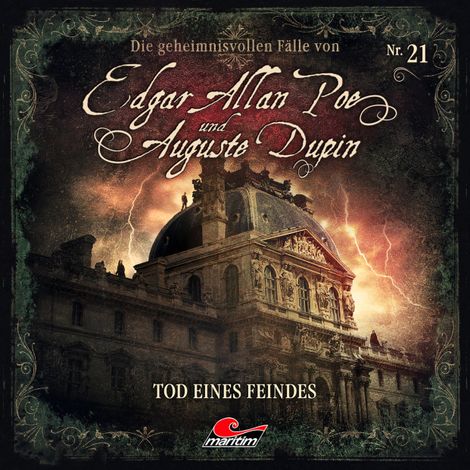 Hörbüch “Edgar Allan Poe & Auguste Dupin, Folge 21: Tod eines Feindes – Markus Duschek”