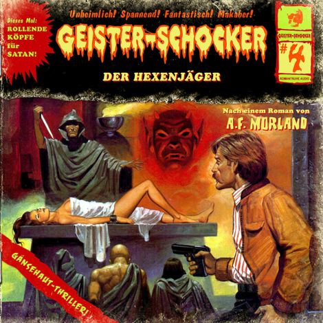 Hörbüch “Geister-Schocker, Folge 4: Der Hexenjäger – A. F. Morland”