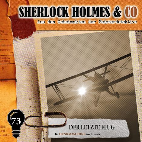 Hörbüch “Sherlock Holmes & Co, Folge 73: Der letzte Flug – Markus Duschek”