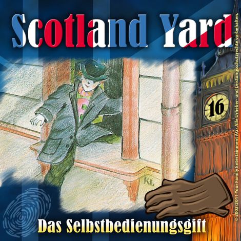 Hörbüch “Scotland Yard, Folge 16: Das Selbstbedienungsgift – Wolfgang Pauls”