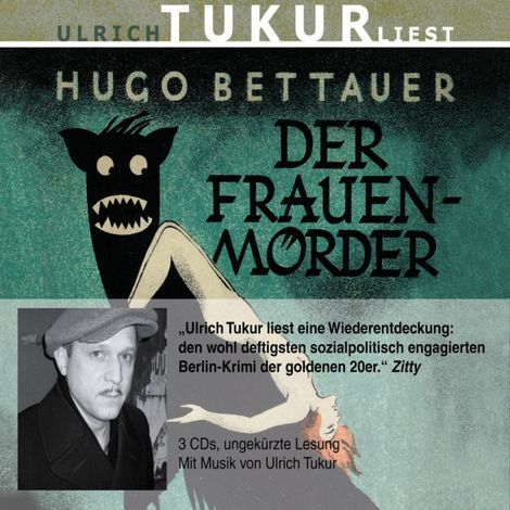 Hörbüch “Der Frauenmörder – Hugo Bettauer”