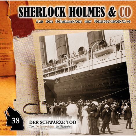 Hörbüch “Sherlock Holmes & Co, Folge 38: Der schwarze Tod – Markus Duschek”