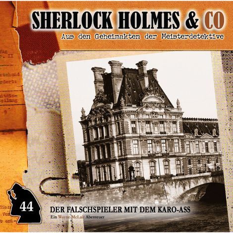 Hörbüch “Sherlock Holmes & Co, Folge 44: Der Falschspieler mit dem Karo-Ass – Paul Burghardt”