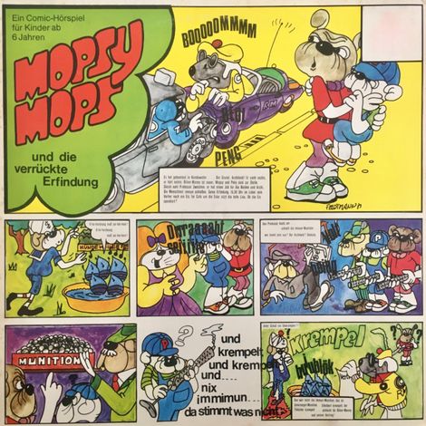Hörbüch “Mopsy Mops, Folge 3: Mopsy Mops und die verrückte Erfindung – Konrad Halver”