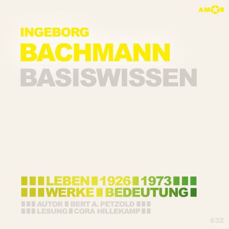 Hörbüch “Ingeborg Bachmann (1926-1973) - Leben, Werk, Bedeutung - Basiswissen (Ungekürzt) – Bert Alexander Petzold”