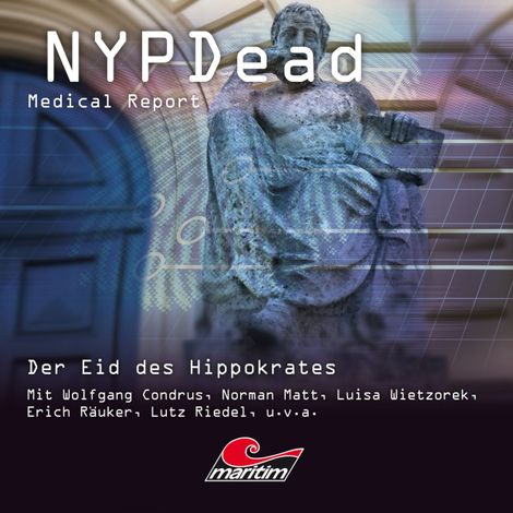 Hörbüch “NYPDead - Medical Report, Folge 14: Der Eid des Hippokrates – Markus Topf, Vanessa Topf”