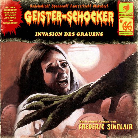 Hörbüch “Geister-Schocker, Folge 66: Invasion des Grauens – Frederic Sinclair”