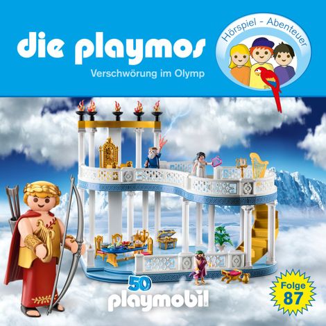 Hörbüch “Die Playmos, Folge 87: Verschwörung im Olymp (Das Original Playmobil Hörspiel) – Florian Fickel, David Bredel”