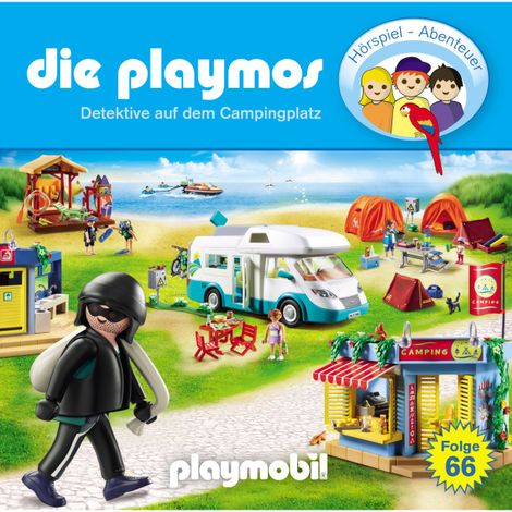 Hörbüch “Die Playmos - Das Original Playmobil Hörspiel, Folge 66: Detektive auf dem Campingplatz – Florian Fickel, David Bredel”