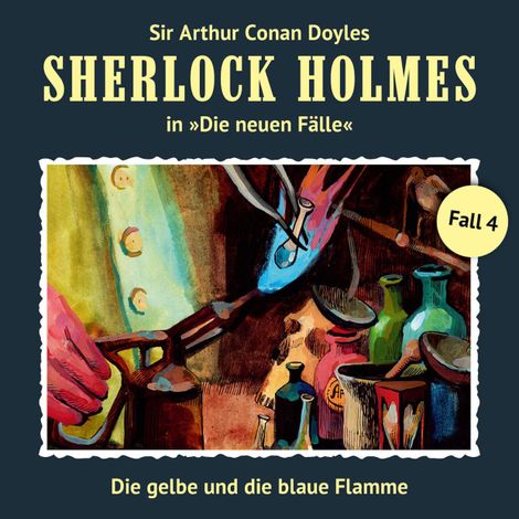 Hörbüch “Sherlock Holmes, Die neuen Fälle, Fall 4: Die gelbe und die blaue Flamme – Andreas Masuth”