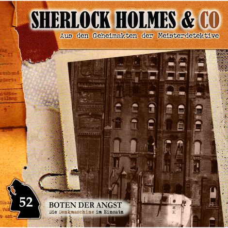 Hörbüch “Sherlock Holmes & Co, Folge 52: Boten der Angst – Markus Duschek”
