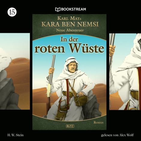 Hörbüch “In der roten Wüste - Kara Ben Nemsi - Neue Abenteuer, Folge 15 (Ungekürzt) – Karl May, H. W. Stein”