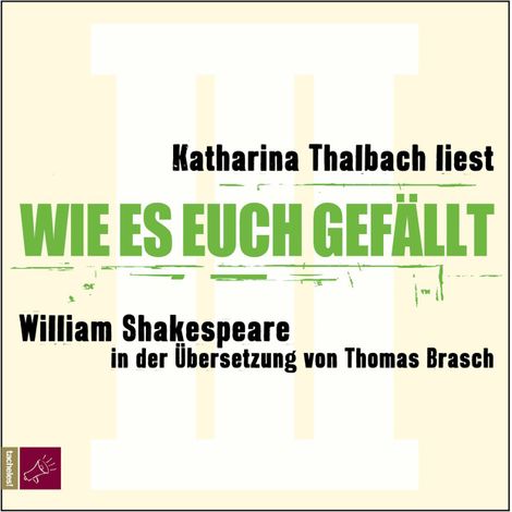 Hörbüch “Wie es euch gefällt (Ungekürzt) – William Shakespeare”