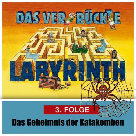 Hörbüch “Das ver-rückte Labyrinth, Folge 3: Das Geheimnis der Katakomben – Hans-Joachim Herwald”