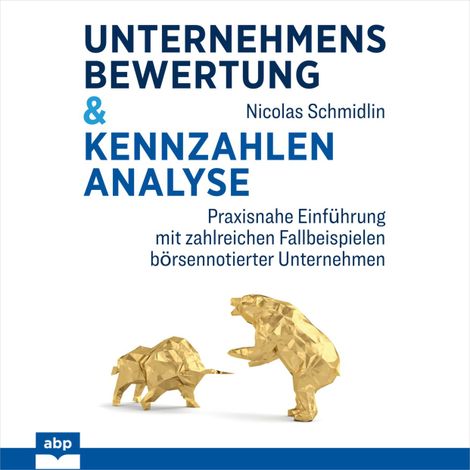 Hörbüch “Unternehmensbewertung & Kennzahlenanalyse - Praxisnahe Einführung mit zahlreichen Fallbeispielen börsennotierter Unternehmen (Ungekürzt) – Nicolas Schmidlin”