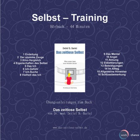 Hörbüch “Selbst-Training (ungekürzt) – Dr. Detlef Bartel”