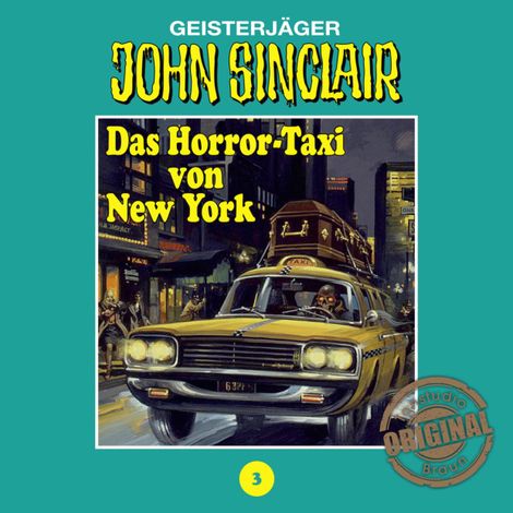 Hörbüch “John Sinclair, Tonstudio Braun, Folge 3: Das Horror-Taxi von New York – Jason Dark”