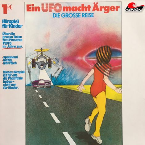 Hörbüch “Die große Reise, Folge 1: Ein UFO macht Ärger – Alfred Krink”