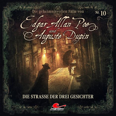 Hörbüch “Edgar Allan Poe & Auguste Dupin, Folge 10: Die Straße der drei Gesichter – Markus Duschek”