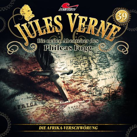 Hörbüch “Jules Verne, Die neuen Abenteuer des Phileas Fogg, Folge 39: Die Afrika-Verschwörung – Hajo Bremer”