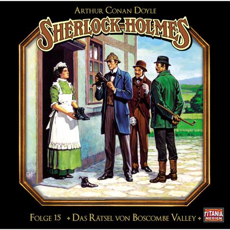 Hörbüch “Sherlock Holmes - Die geheimen Fälle des Meisterdetektivs, Folge 15: Das Rätsel von Boscombe Valley – Arthur Conan Doyle”