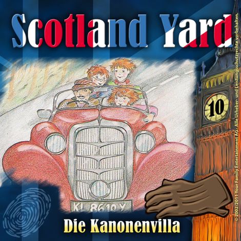 Hörbüch “Scotland Yard, Folge 10: Die Kanonenvilla – Wolfgang Pauls”