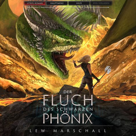 Hörbüch “Der Fluch des schwarzen Phönix - Ein Fantasy-LitRPG-Roman (ungekürzt) – Lew Marschall”