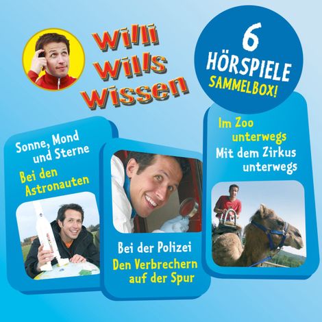 Hörbüch “Willi wills wissen, Sammelbox 2: Folgen 4-6 – Florian Fickel, Jessica Sabasch”