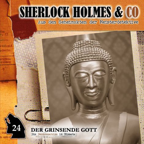 Hörbüch “Sherlock Holmes & Co, Folge 24: Der grinsende Gott – Markus Duschek”