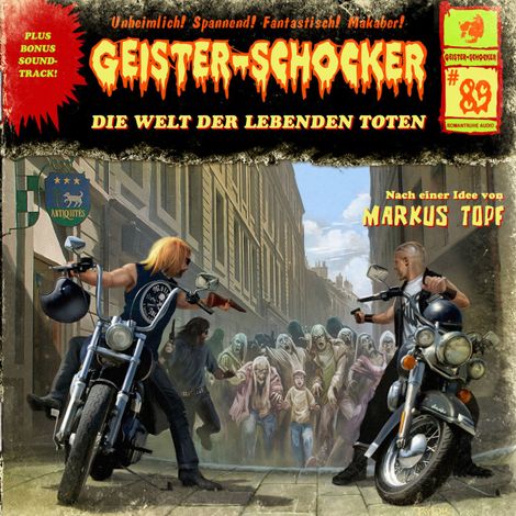 Hörbüch “Geister-Schocker, Folge 89: Die Welt der lebenden Toten – Markus Topf”