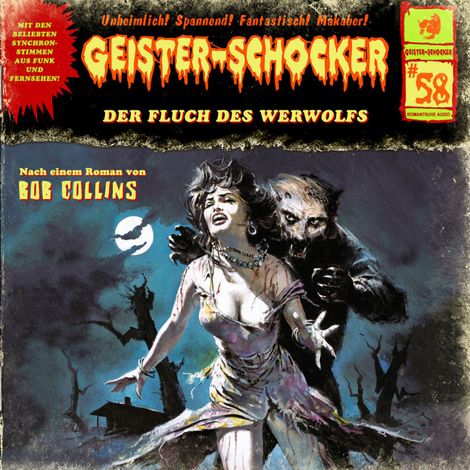 Hörbüch “Geister-Schocker, Folge 58: Der Fluch des Werwolfs – Bob Collins”