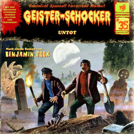 Hörbüch “Geister-Schocker, Folge 35: Untot – Benjamin Cook”