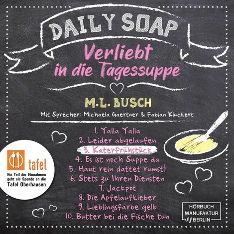 Hörbüch “Katerfrühstück - Daily Soap - Verliebt in die Tagessuppe - Mittwoch, Band 3 (ungekürzt) – M. L. Busch”