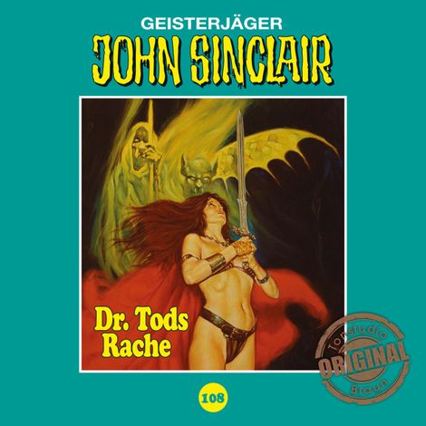 Hörbüch “John Sinclair, Tonstudio Braun, Folge 108: Dr. Tods Rache. Teil 2 von 2 – Jason Dark”